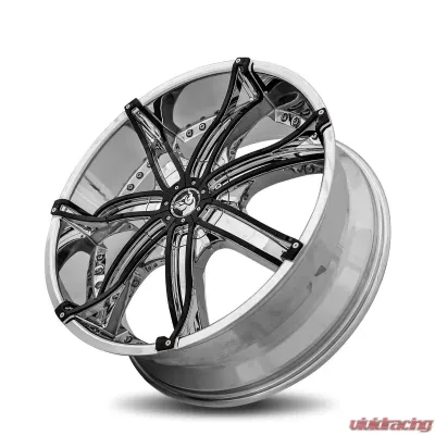 Diablo DNA Wheel 22x8.5 Blank 18 73.1 Chrome - DNA-228BLNK1873